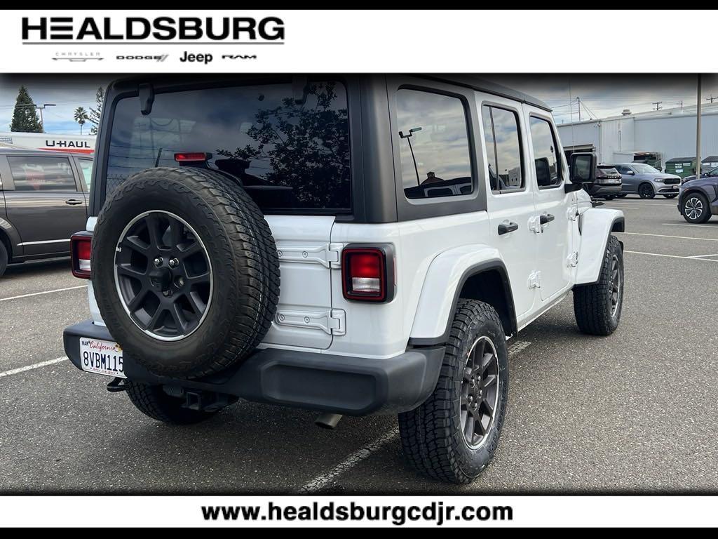 used 2021 Jeep Wrangler Unlimited car, priced at $31,606