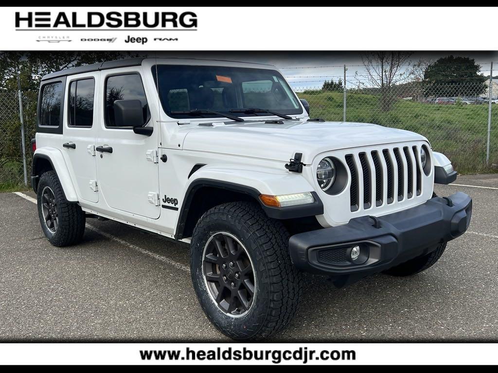 used 2021 Jeep Wrangler Unlimited car, priced at $31,606