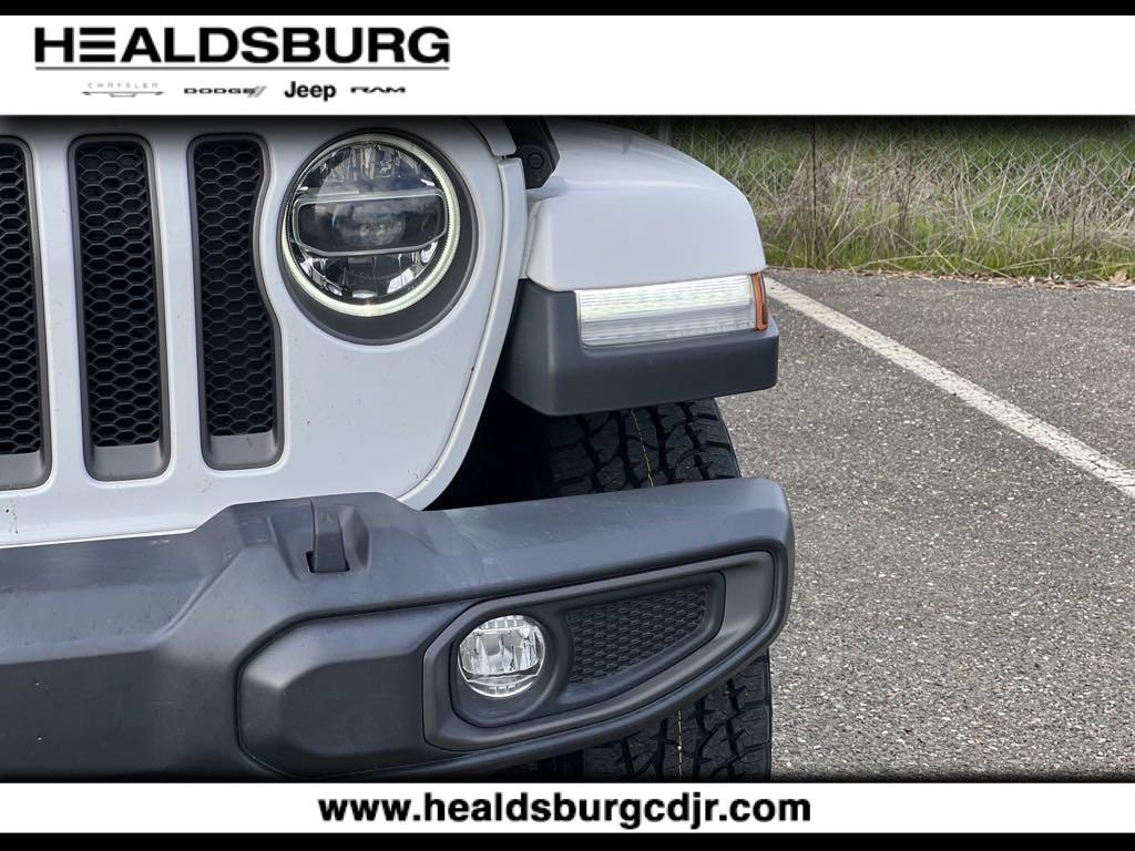 used 2021 Jeep Wrangler Unlimited car, priced at $31,606