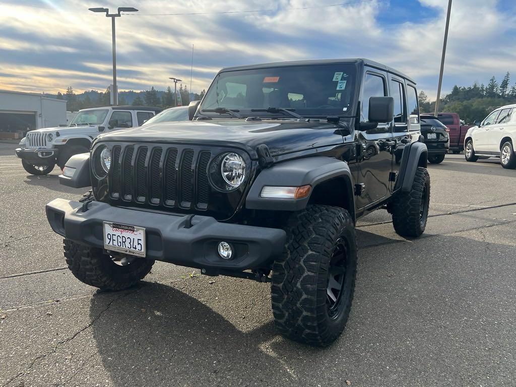 used 2020 Jeep Wrangler Unlimited car, priced at $28,274