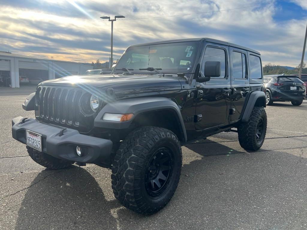 used 2020 Jeep Wrangler Unlimited car, priced at $28,274