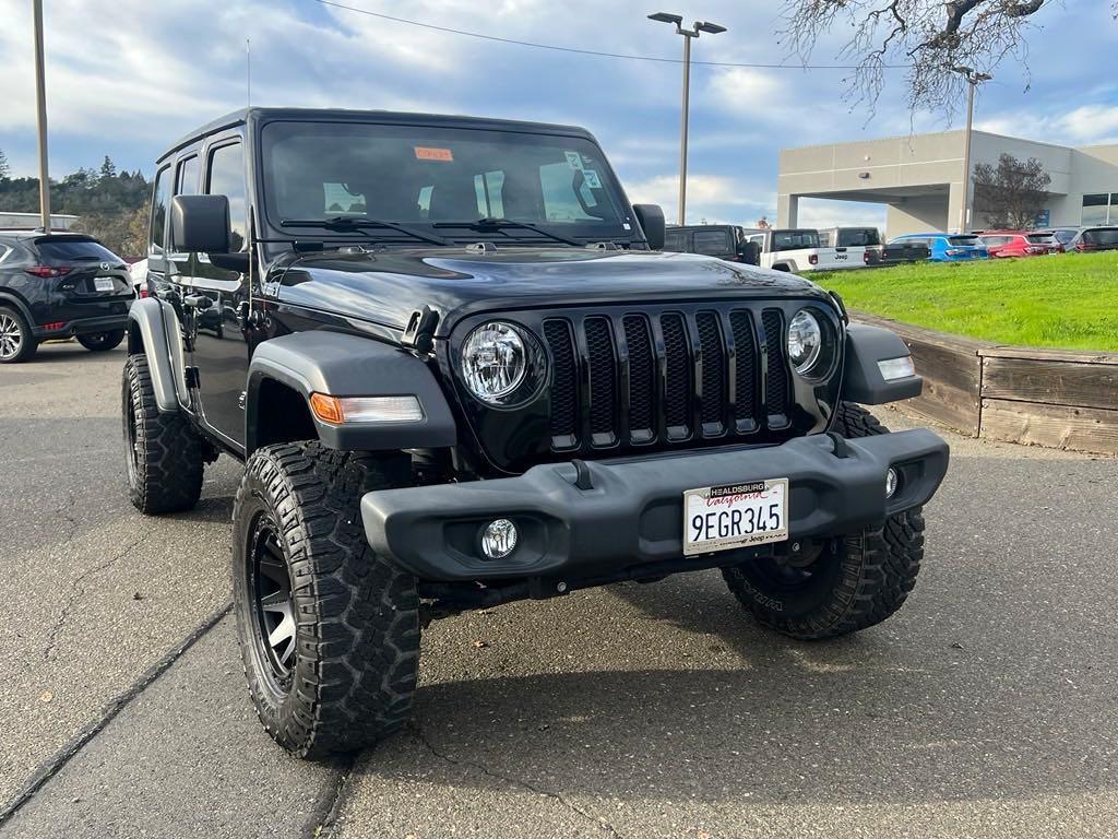 used 2020 Jeep Wrangler Unlimited car, priced at $28,274