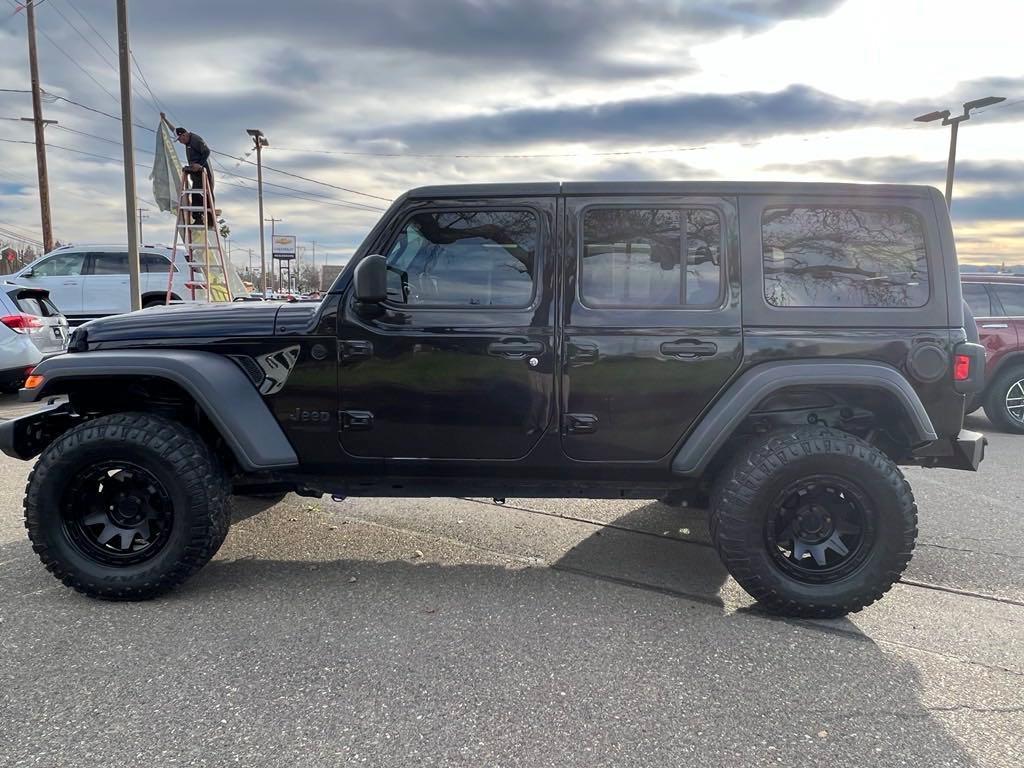 used 2020 Jeep Wrangler Unlimited car, priced at $28,274