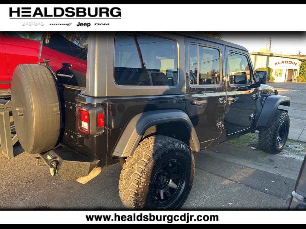 used 2020 Jeep Wrangler Unlimited car, priced at $28,795