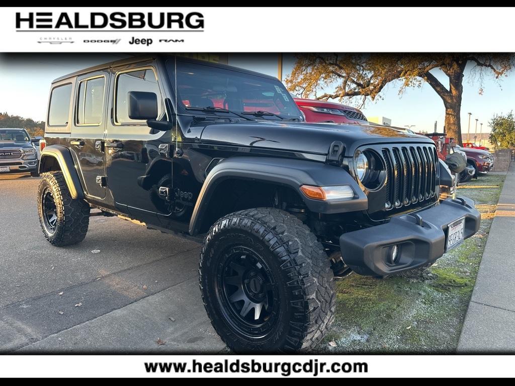 used 2020 Jeep Wrangler Unlimited car, priced at $28,795