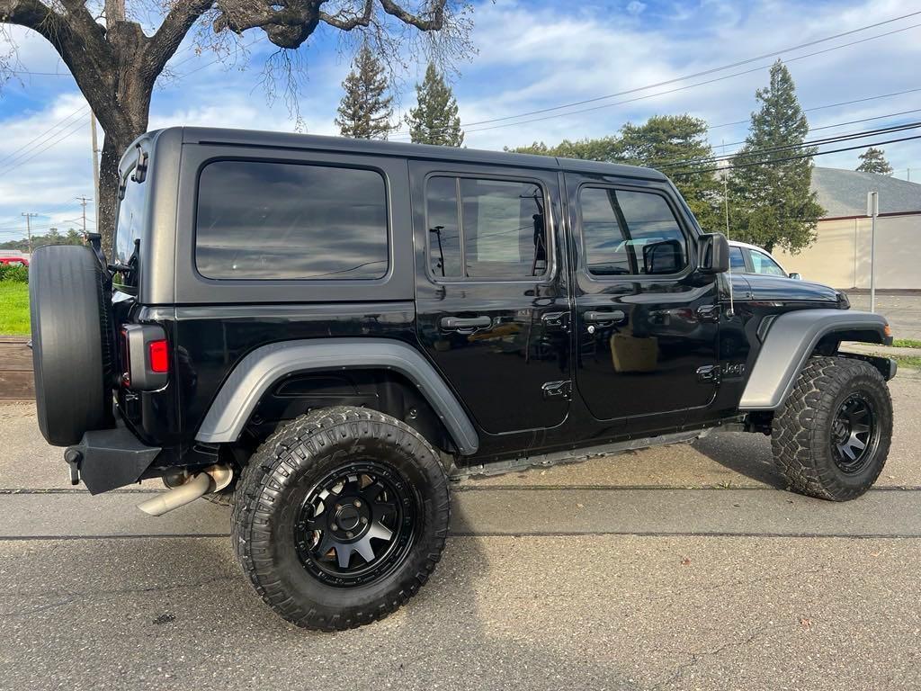 used 2020 Jeep Wrangler Unlimited car, priced at $28,274