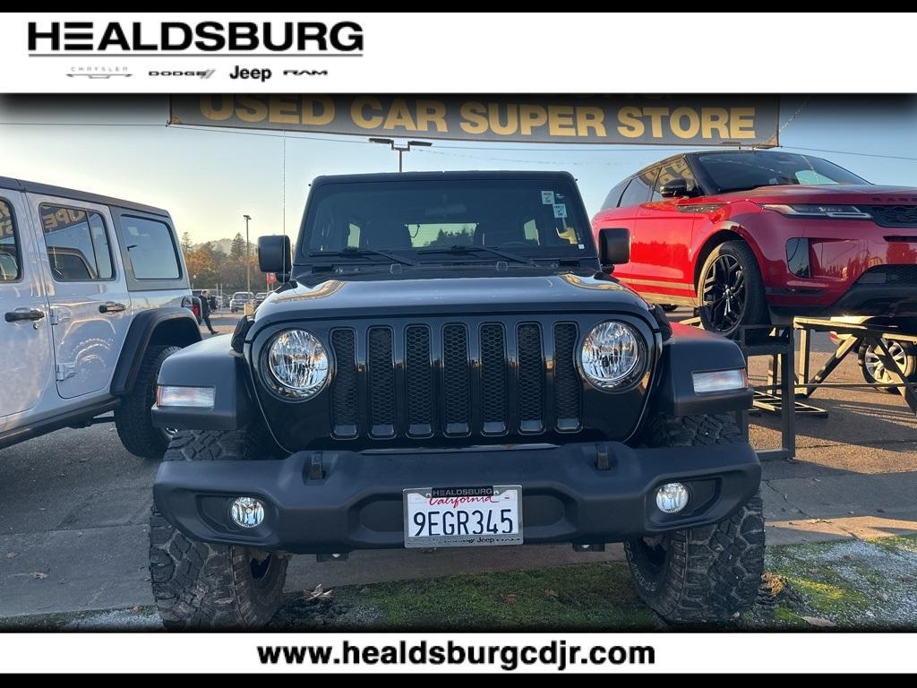 used 2020 Jeep Wrangler Unlimited car, priced at $28,795