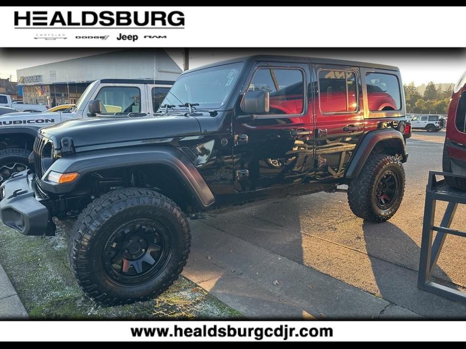 used 2020 Jeep Wrangler Unlimited car, priced at $28,795