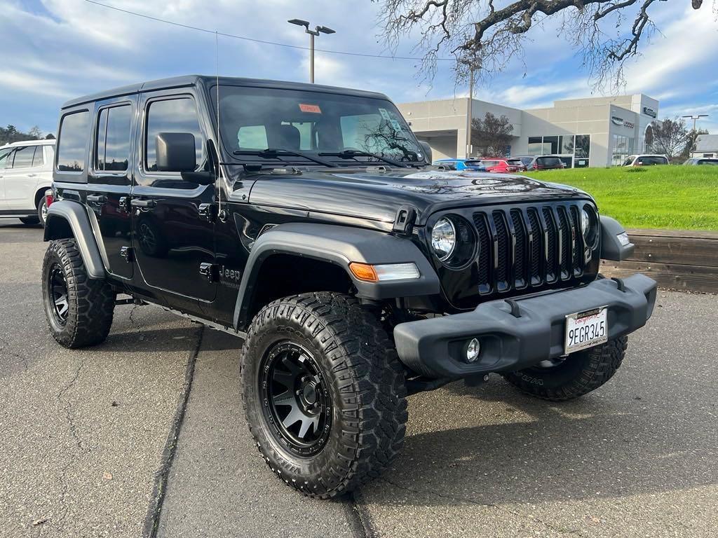 used 2020 Jeep Wrangler Unlimited car, priced at $28,274