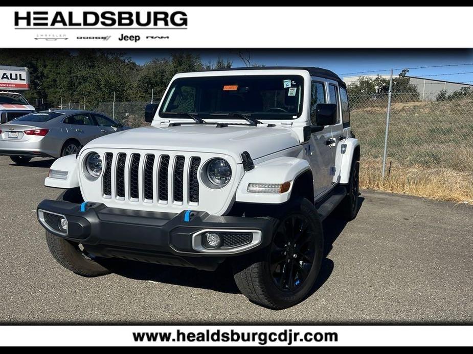 used 2023 Jeep Wrangler 4xe car, priced at $39,856