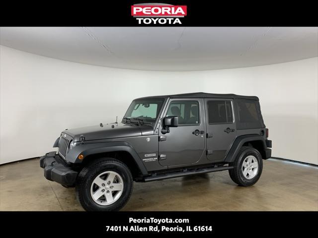 used 2017 Jeep Wrangler Unlimited car, priced at $21,798