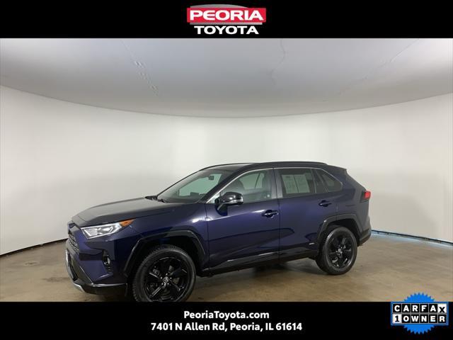 used 2021 Toyota RAV4 Hybrid car, priced at $28,574