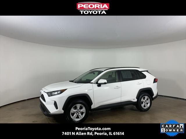 used 2020 Toyota RAV4 Hybrid car, priced at $27,613