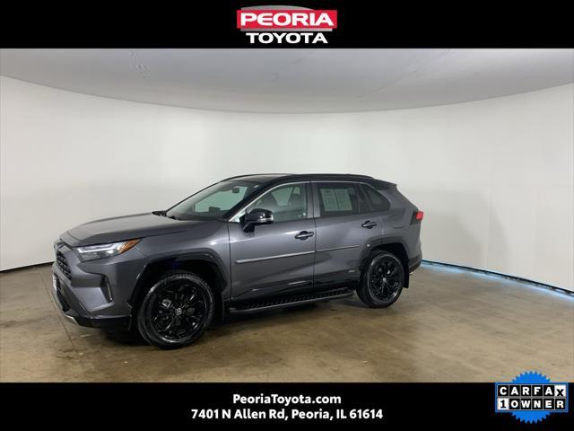 used 2022 Toyota RAV4 Hybrid car, priced at $38,134