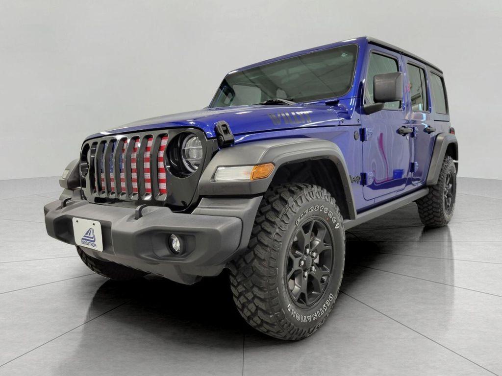 used 2020 Jeep Wrangler Unlimited car, priced at $24,968