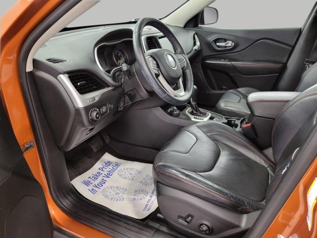 used 2015 Jeep Cherokee car, priced at $14,558