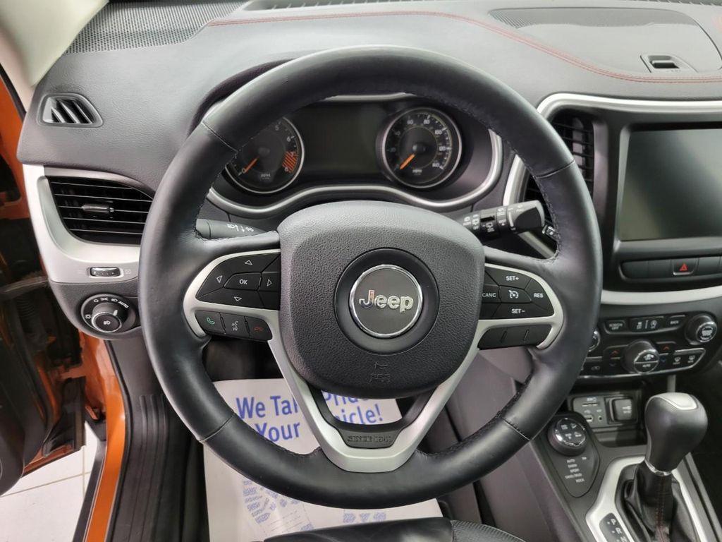 used 2015 Jeep Cherokee car, priced at $14,558