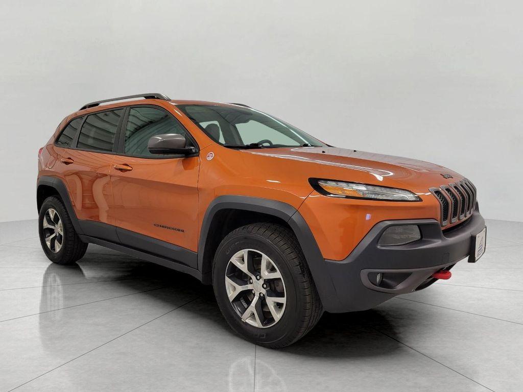 used 2015 Jeep Cherokee car, priced at $14,558