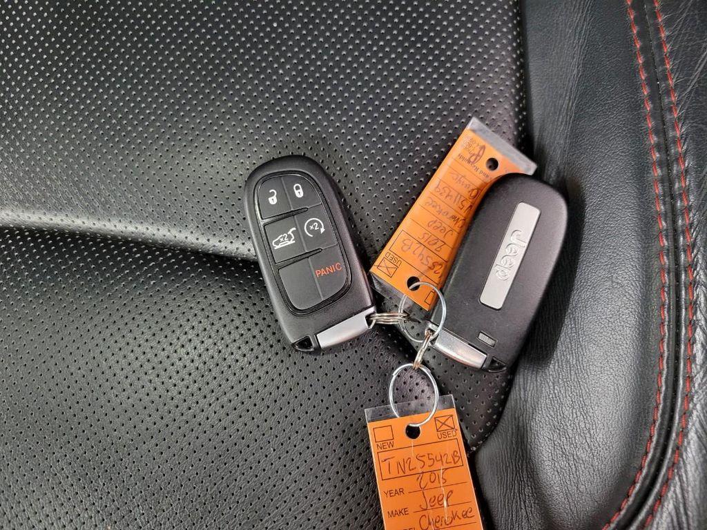 used 2015 Jeep Cherokee car, priced at $14,558