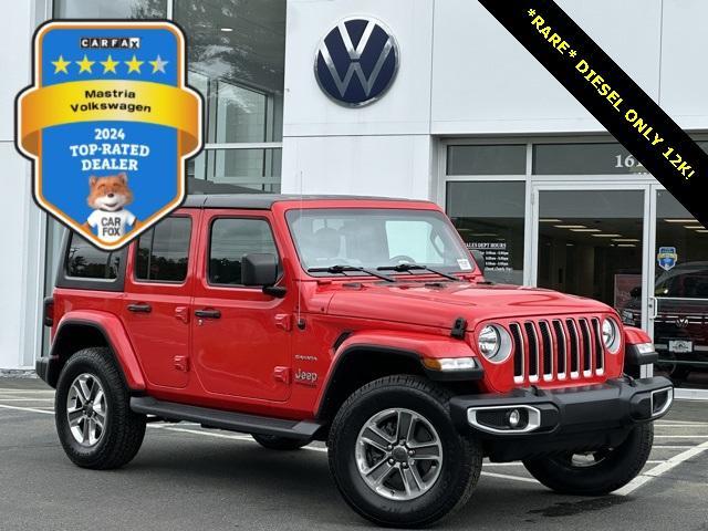 used 2021 Jeep Wrangler Unlimited car, priced at $31,990