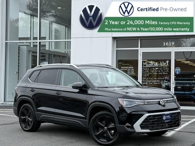 used 2025 Volkswagen Taos car, priced at $30,891