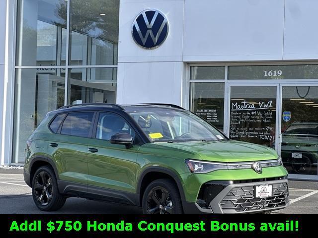 new 2025 Volkswagen Taos car, priced at $29,998