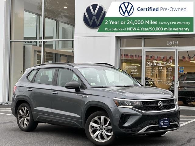 used 2023 Volkswagen Taos car, priced at $21,192