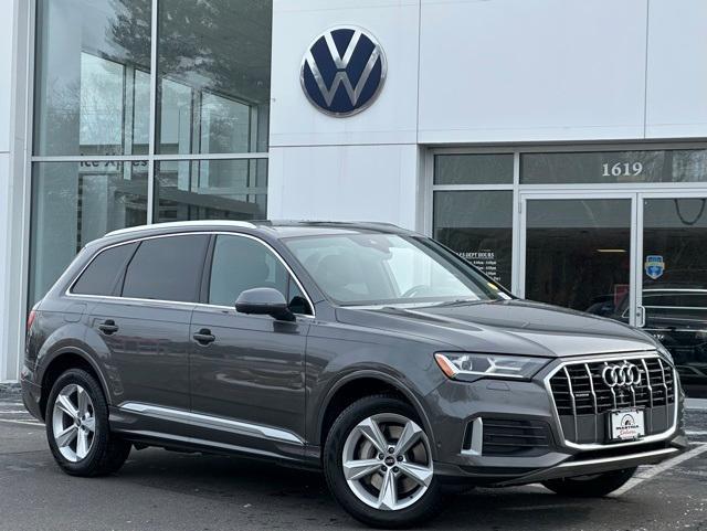 used 2021 Audi Q7 car, priced at $35,592