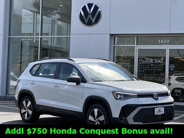 new 2025 Volkswagen Taos car, priced at $26,368