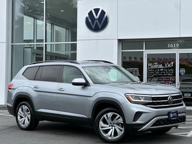 used 2022 Volkswagen Atlas car, priced at $29,192