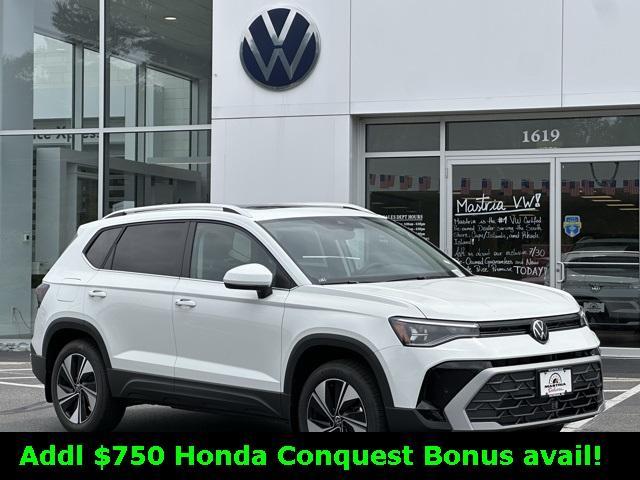 new 2025 Volkswagen Taos car, priced at $28,691