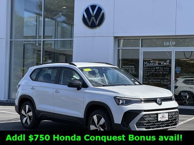 new 2025 Volkswagen Taos car, priced at $26,368