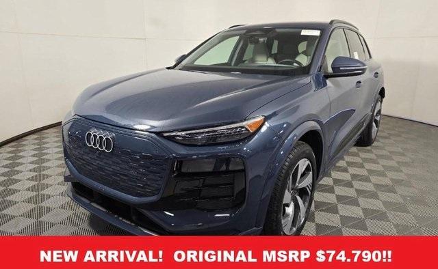 used 2025 Audi Q6 e-tron car, priced at $54,491