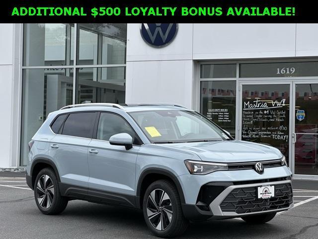 new 2025 Volkswagen Taos car, priced at $32,218