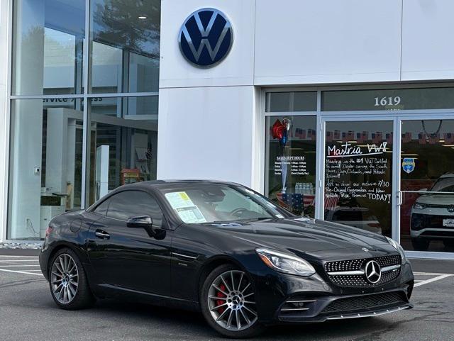 used 2017 Mercedes-Benz AMG SLC 43 car, priced at $32,492