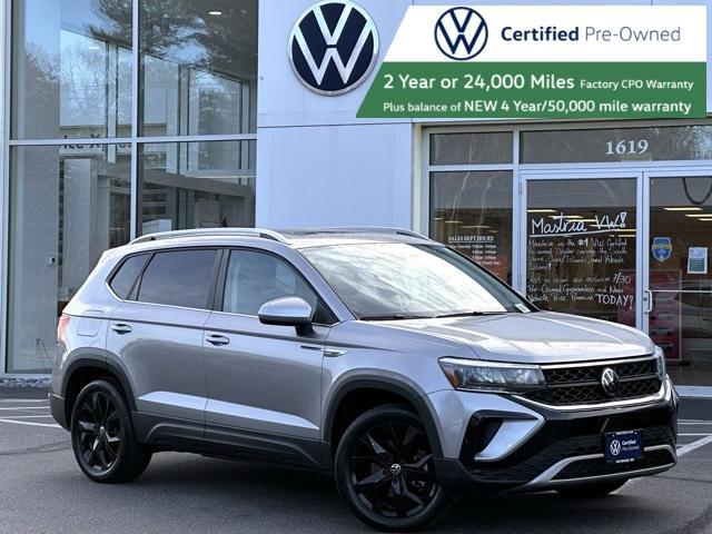 used 2023 Volkswagen Taos car, priced at $23,393