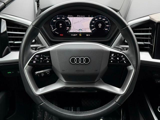 used 2024 Audi Q4 e-tron car, priced at $34,982