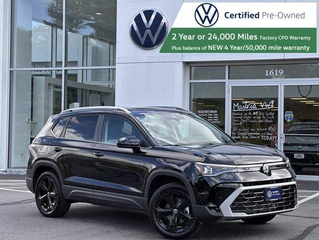 used 2025 Volkswagen Taos car, priced at $31,982