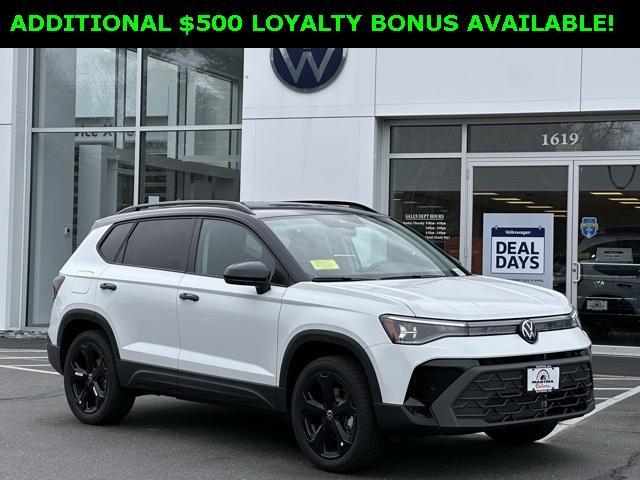 new 2025 Volkswagen Taos car, priced at $32,928