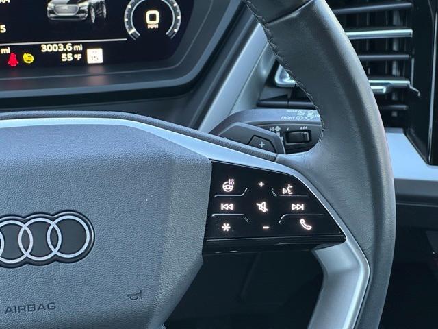used 2024 Audi Q4 e-tron car, priced at $36,492