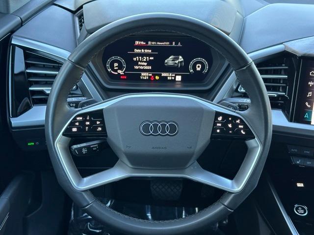 used 2024 Audi Q4 e-tron car, priced at $36,492
