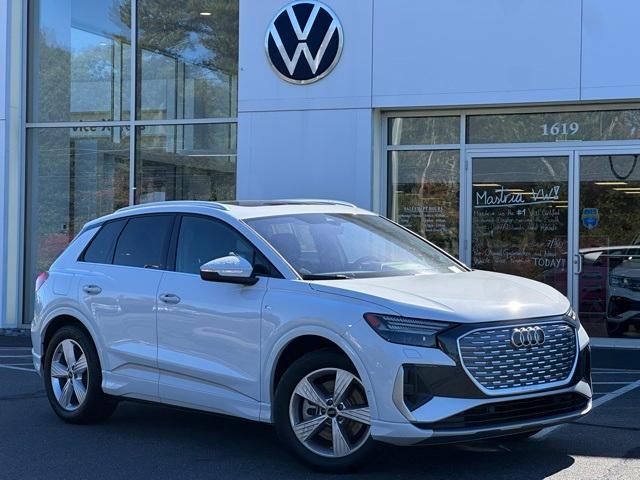 used 2024 Audi Q4 e-tron car, priced at $36,492