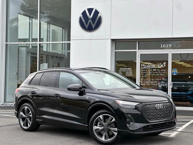 used 2024 Audi Q4 e-tron car, priced at $31,982