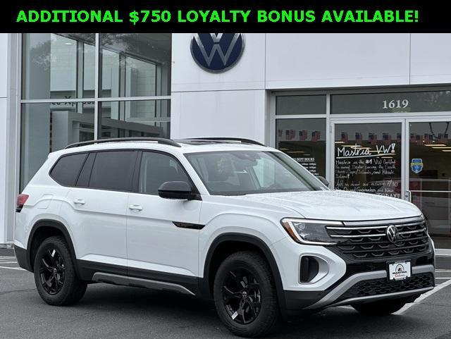 new 2025 Volkswagen Atlas car, priced at $44,487