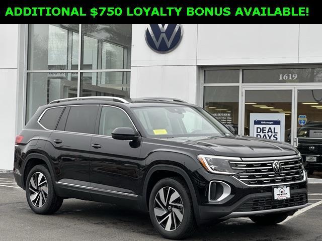 new 2025 Volkswagen Atlas car, priced at $45,801
