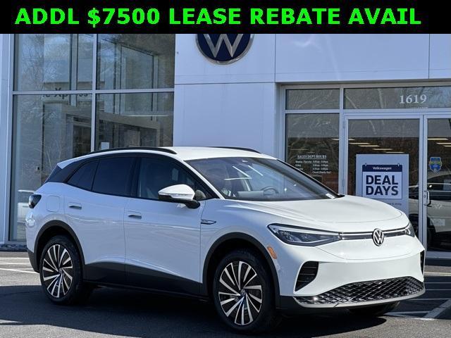 new 2025 Volkswagen ID.4 car, priced at $44,579