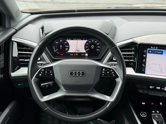 used 2024 Audi Q4 e-tron car, priced at $31,491