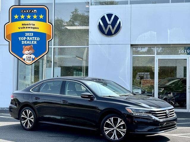 used 2022 Volkswagen Passat car, priced at $18,692