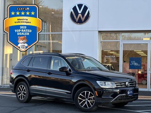 used 2021 Volkswagen Tiguan car, priced at $22,981