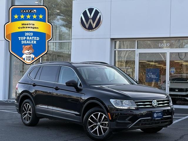 used 2021 Volkswagen Tiguan car, priced at $22,981